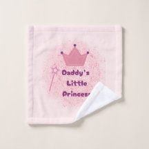 Daddy's Princess washandje