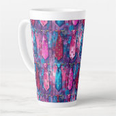 Daddy's Tie Collection Large Ceramic Latte Mug (Angle gauche)