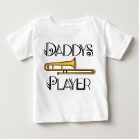 Daddy's Trombone Player Peuter / Baby T-shirt
