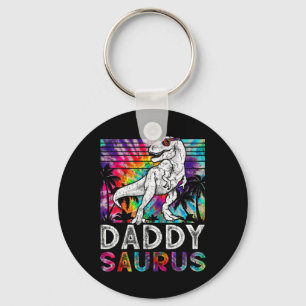Daddysaurus Dinosaur Daddy Saurus Familie Matching Sleutelhanger