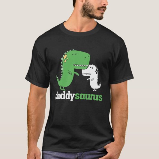 Daddysaurus Dinosaur Vader Dino Vader T-shirt (Voorkant)