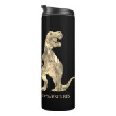 Daddysaurus dinosaurus papa citaat thermosbeker (Geroteerd rechts)