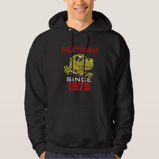 Daddysaurus since 1979 hoodie