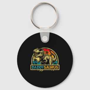 Daddysaurus T Rex Dinosaur Daddy Saurus Familie Ma Sleutelhanger