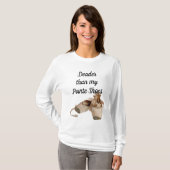 Dader dan mijn shirt met puntenschoenen (Voorkant volledig)