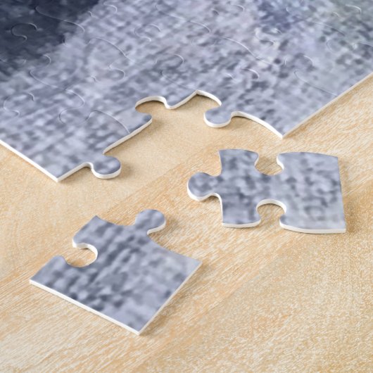 Dadijgebied van de rivier de rushing legpuzzel (Zijkant)