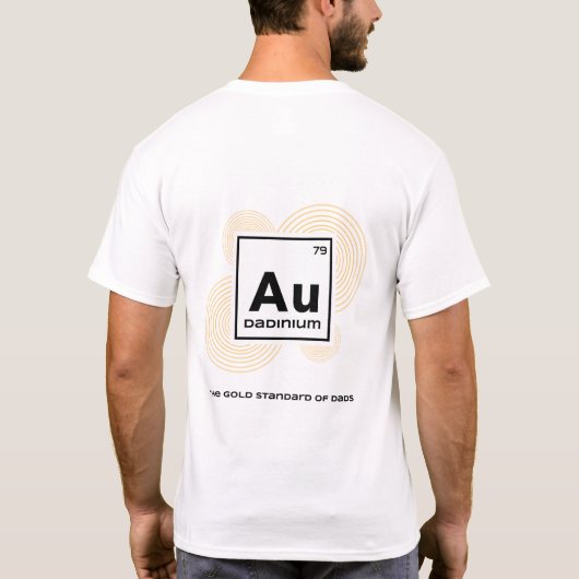 DADINIUM La référence or des papas tshirt (Dos)