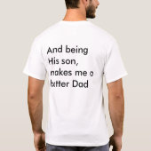 Dadism - Christelijke vader T-shirt (Achterkant)