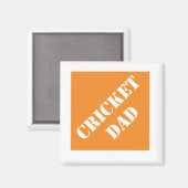 Dadisms Cricket Dad Magneet (Voorkant / Achterkant)
