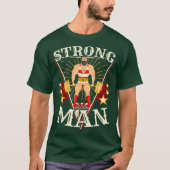 Dadlift Shirt - Circus Strongman (Voorkant)