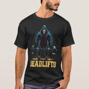 Dadliften Gym Leg Day Grim Reaper Deadlift Weig T-shirt