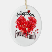 D'adoption ornement de famille pour toujours (Droite)