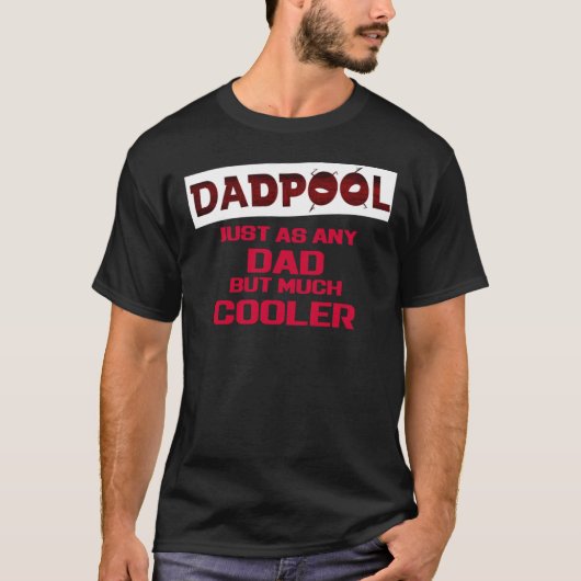 Dadpool Cool Dad Classic T-Shirt (Devant)