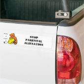 Dads 4 Life Stop Ouderlijke Alienage Bumpersticker (Op Truck)