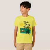 Dads Diving Buddy Design - T-Shirt de base pour en (Devant entier)