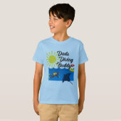 Dads Diving Buddy Design - T-Shirt de base pour en (Devant entier)