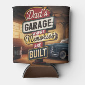 Dad's Garage Retro Automotive Sign Blikjeskoeler (Voorkant)