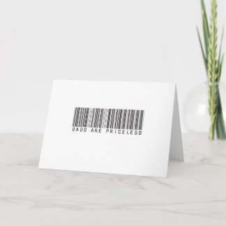 Dads is priceless. kaart