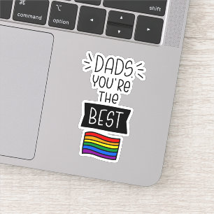 Dads, je bent de beste - Vaderdag trots Sticker