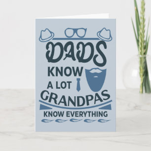 Dads kennen veel, opa weet alles kaart