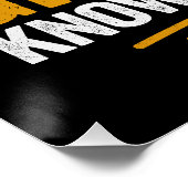 Dads Know A Lot But Grandpas Know Everything Perfect Poster (Hoek)