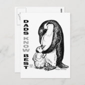 Dads Know Best Briefkaart (Voorkant / Achterkant)