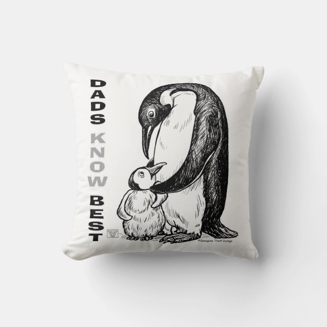 Dads Know Best Kussen (Voorkant)