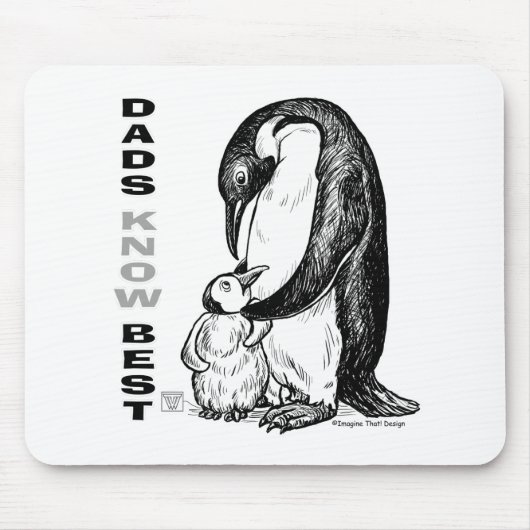 Dads Know Best Muismat (Voorkant)