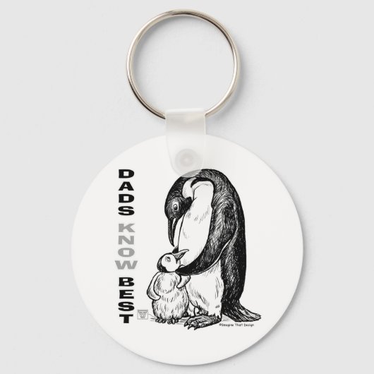 Dads Know Best Sleutelhanger (Voorkant)
