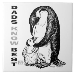 Dads Know Best Tegeltje