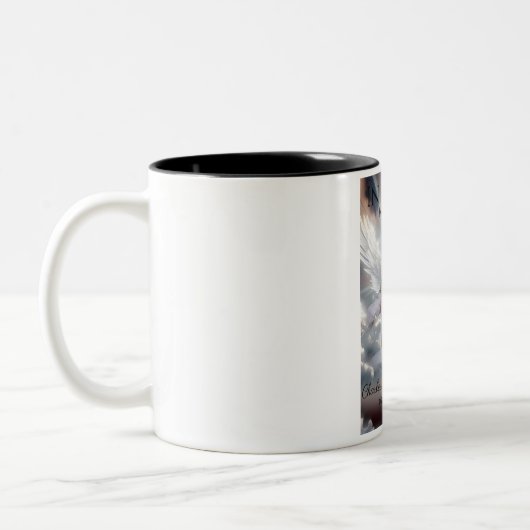Dad's memorial mug (Gauche)