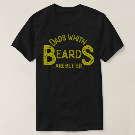 Dads met baard zijn beter klassiek t-shirt (Design voorkant)