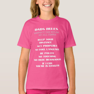 DADS-REGELS T-SHIRT