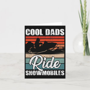 Dads Ride Sneeuwmobielen - Father Snowcross Motor Kaart