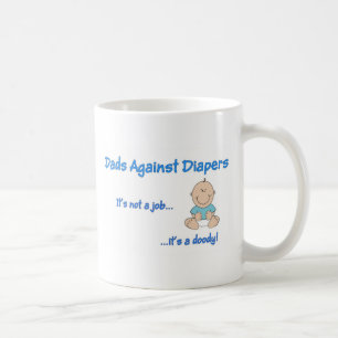Dads tegen luiers koffiemok