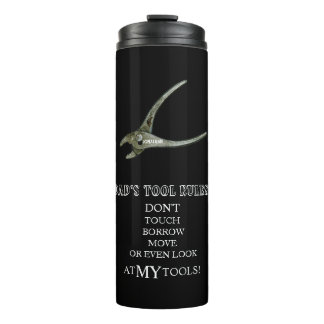 DAD'S TOOL REGELS WERKEN GARAGE-koffiereizen Thermosbeker