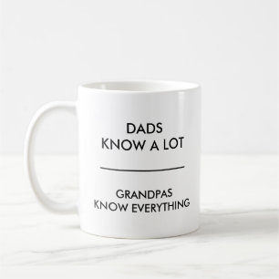 Dads weten veel dat Grandpas alles weet wat Mok is