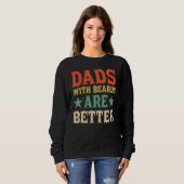 Dads with Beards Are Better Dad for Men Fathers D Trui (Voorkant volledig)