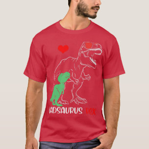Dadsaurus Dad Re Autism Awareness Pap T-shirt