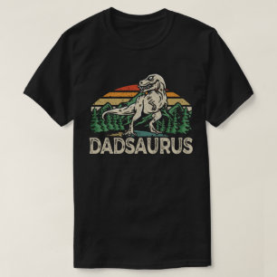 Dadsaurus Dinosaur Papa Dad Saurus Vaderdag T-shirt