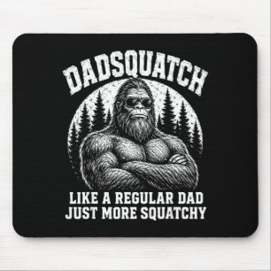Dadsquatch als een gewone vader meer squatchy muismat