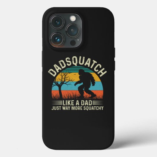 Dadsquatch als een vader veel meer gecompliceerd Case-Mate iPhone case (Achterkant)