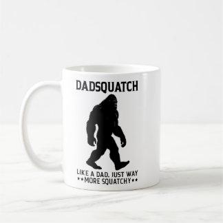 Dadsquatch Grappig Bigfoot Vaderdag Cadeau Koffiemok