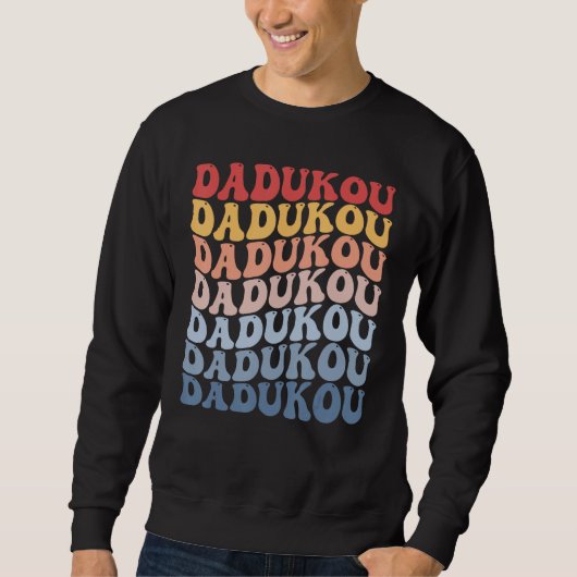 Dadukou City Groovy Retro Trui (Voorkant)