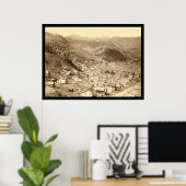 Dadwood Bekeken vanuit Engleside SD 1888 Poster (Thuiskantoor)