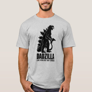 Dadzilla Als een vader, maar veel cooler. Grappig T-shirt