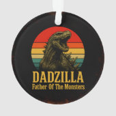Dadzilla Père De La Fête des pères Des Monstres (dos)