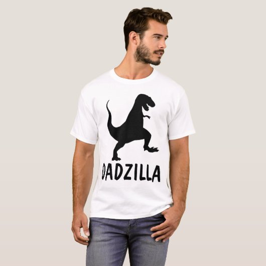DADZILLA, T-shirts amusants pour papa (Devant entier)