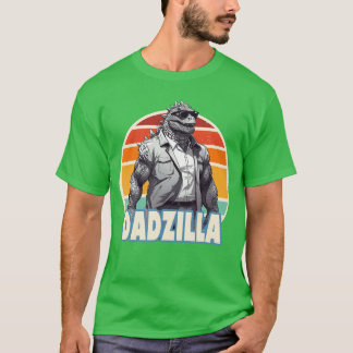 Dadzillahe Rad Pa Kaiju Vibes vriend T-shirt