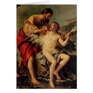 Daedalus Attaching Icarus' Wings, c.1754